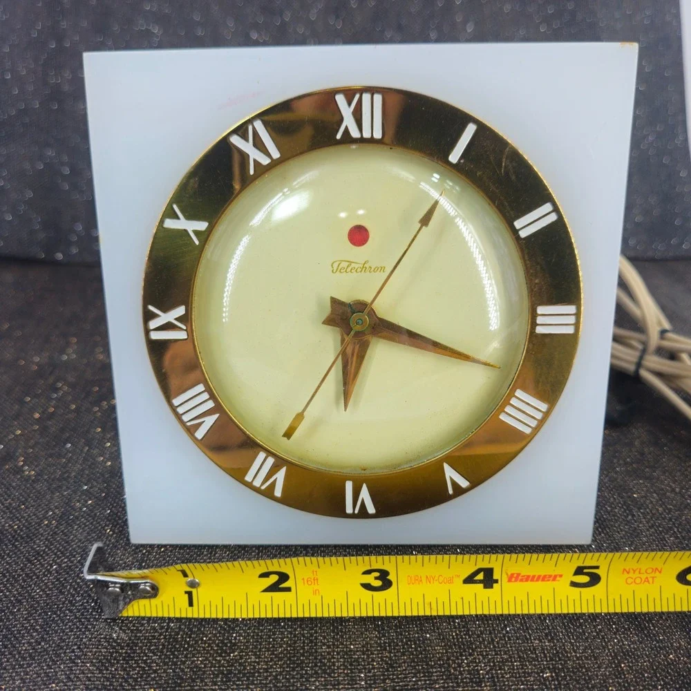Vintage MCM Telechron Electric 